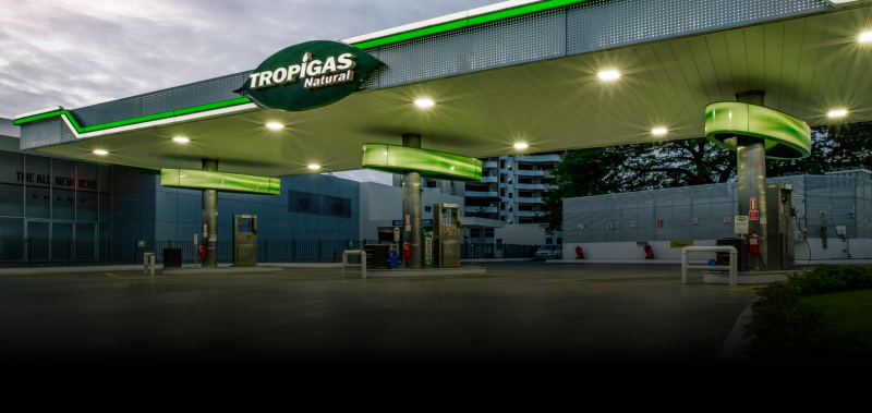 Tropigas Estación de gas